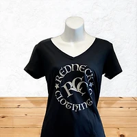 **Women's RCC V-Neck T-Shirt Logo