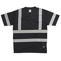 S/S SAFETY T-SHIRT W/ SEGMENTED STRIPES
