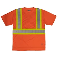 S/S SAFETY T-SHIRT W/POCKET