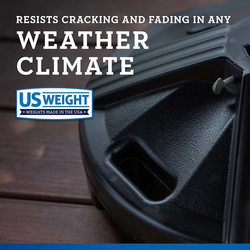 US Weight Durable 50 Pound Umbrella Base