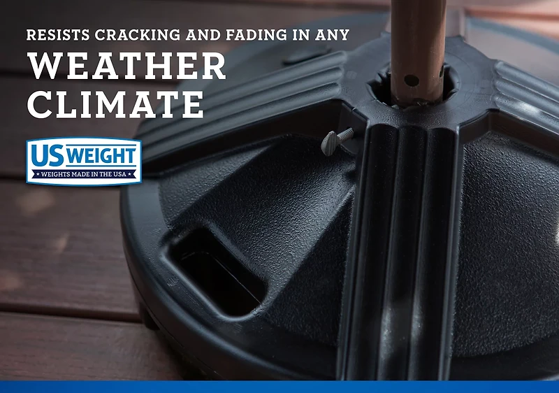 US Weight Durable 50 Pound Umbrella Base