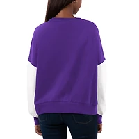 /White Los Angeles Lakers Team Pride Pullover Sweatshirt