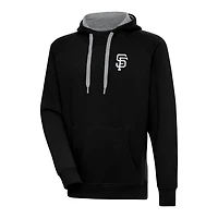 Antigua San Francisco Giants Metallic Victory Pullover Hoodie