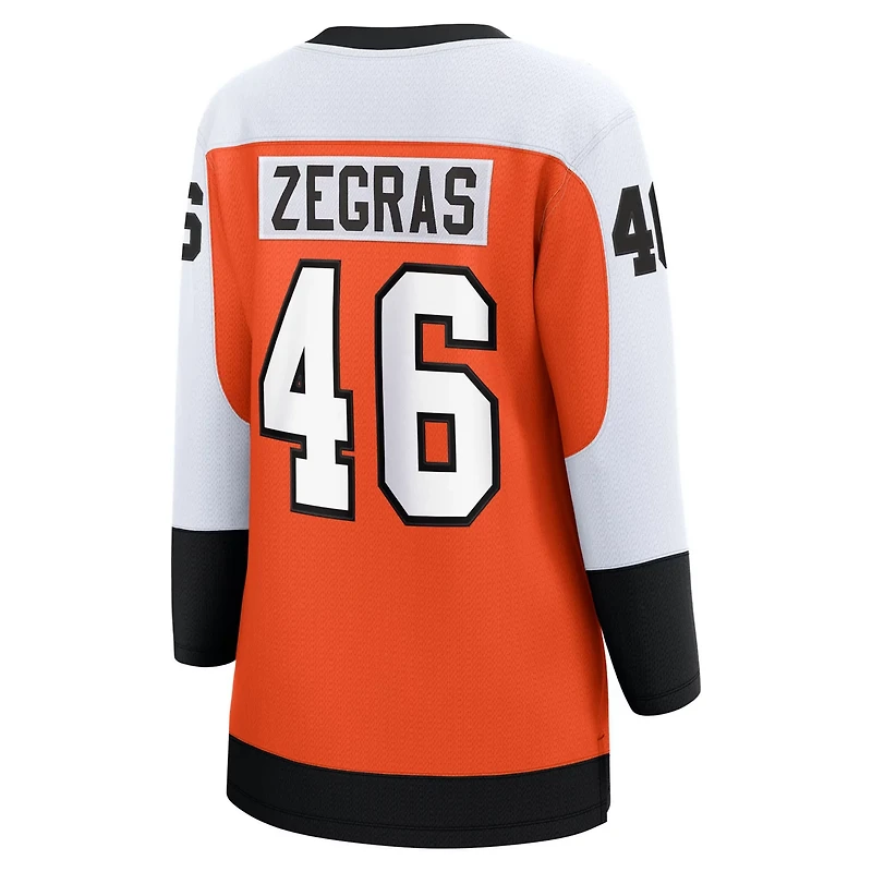 Fanatics Trevor Zegras Philadelphia Flyers Home Breakaway Jersey