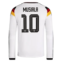 adidas Jamal Musiala Germany National Team 2026 Home Replica Long Sleeve Jersey