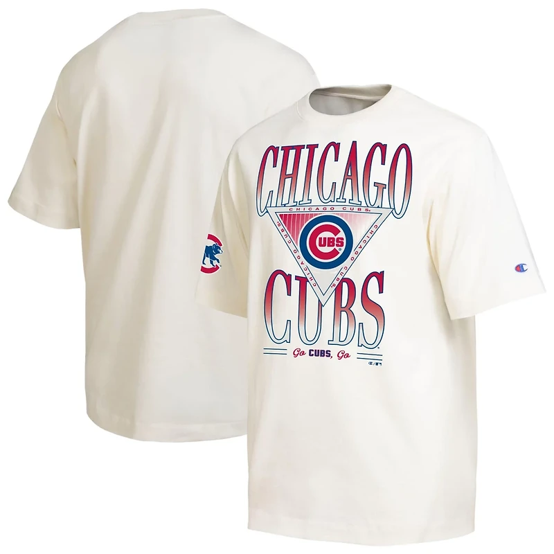 Champion Chicago Cubs Traditions Two Locations T-Shirt