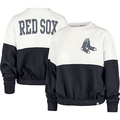 '47 /Navy Boston Red Sox Take Two Bonita Pullover Sweatshirt