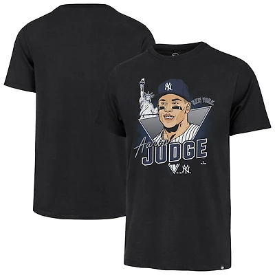 '47 Aaron Judge New York Yankees Player Caricature Franklin T-Shirt
