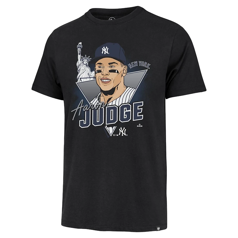'47 Aaron Judge New York Yankees Player Caricature Franklin T-Shirt