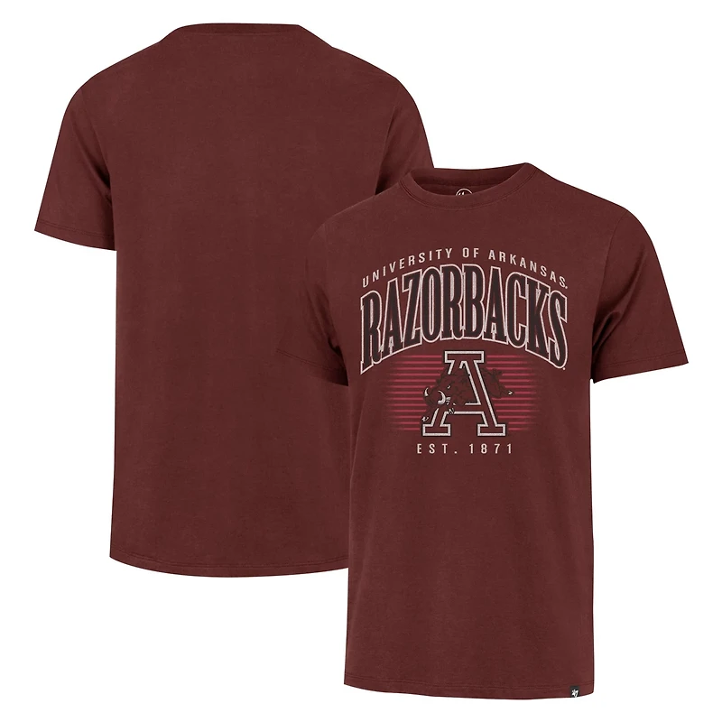 '47 Arkansas Razorbacks Double Header Franklin T-Shirt