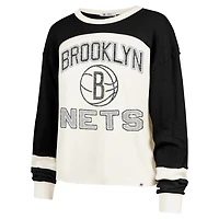 '47 Brooklyn Nets Curve Raglan Long Sleeve T-Shirt