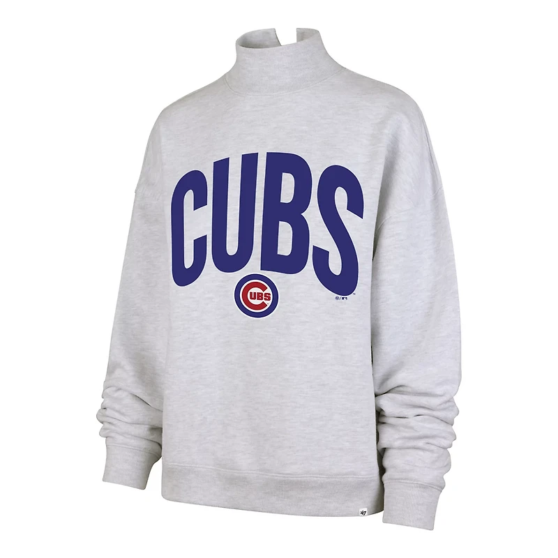 '47 Chicago Cubs Subtle Muse Mock Neck Sweatshirt