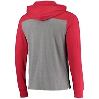 '47 Heathered Gray/ Washington Nationals Franklin Wooster Pullover Hoodie