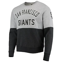 '47 Heathered Gray/Heathered San Francisco Giants Two-Toned Team Pullover Sweatshirt