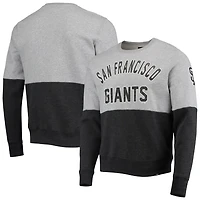 '47 Heathered Gray/Heathered San Francisco Giants Two-Toned Team Pullover Sweatshirt