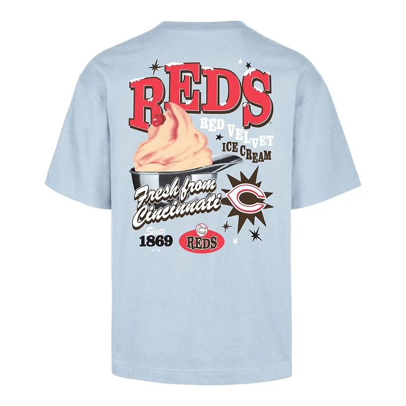 '47 Light Cincinnati Reds Ice Cream Parlor Foundation T-Shirt
