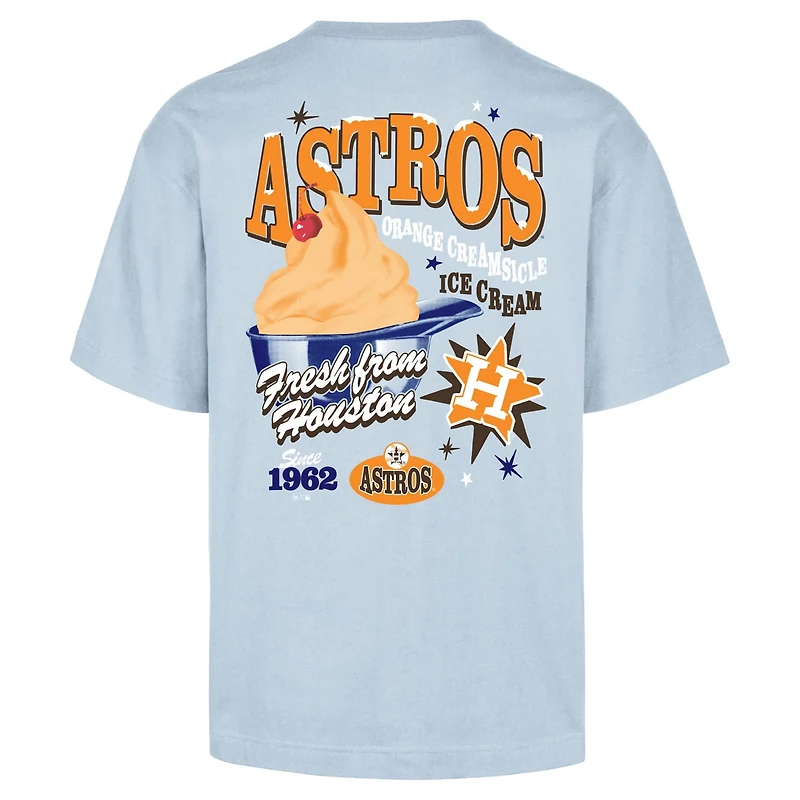 '47 Light Houston Astros Ice Cream Parlor Foundation T-Shirt