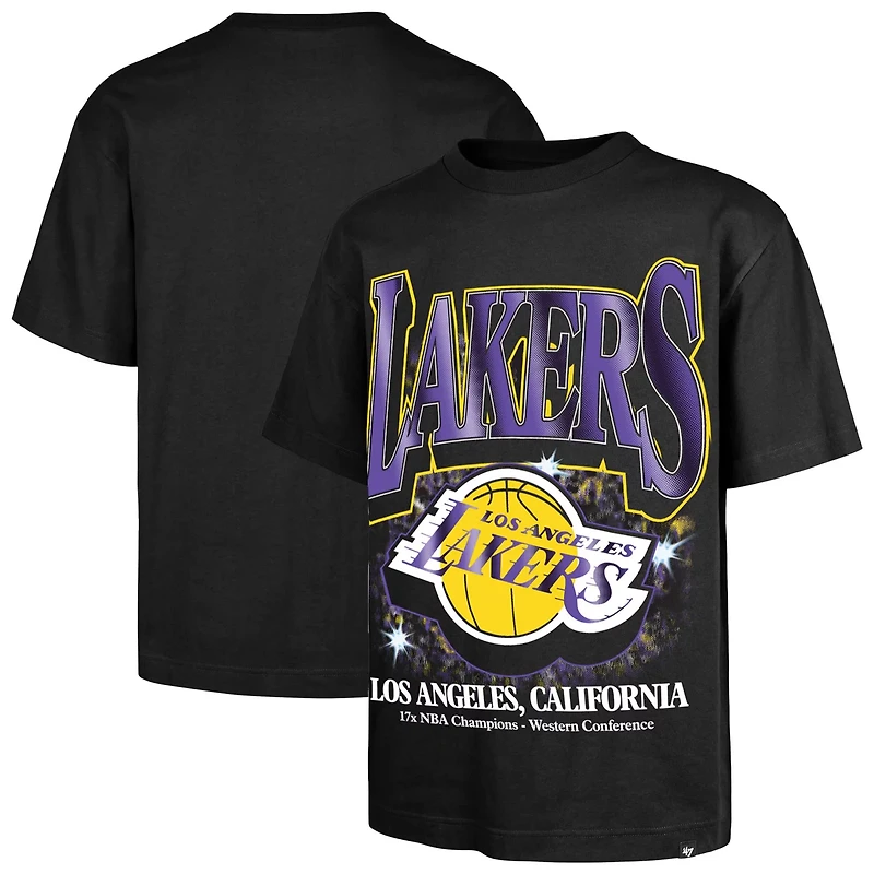 '47 Los Angeles Lakers Past Champs Collection Flashbulb Foundation T-Shirt