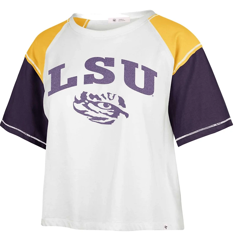 '47 LSU Tigers Serenity Gia Cropped T-Shirt