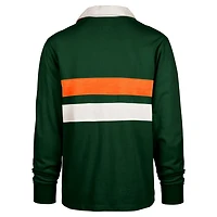 '47 Miami Hurricanes Clubhouse Knox Thames Long Sleeve Rugby Polo
