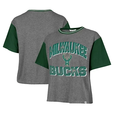 '47 Milwaukee Bucks Rise Clubhouse Ziggy Color Block T-Shirt