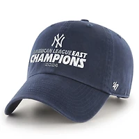 '47 New York Yankees 2024 AL East Division Champions Clean Up Adjustable Hat