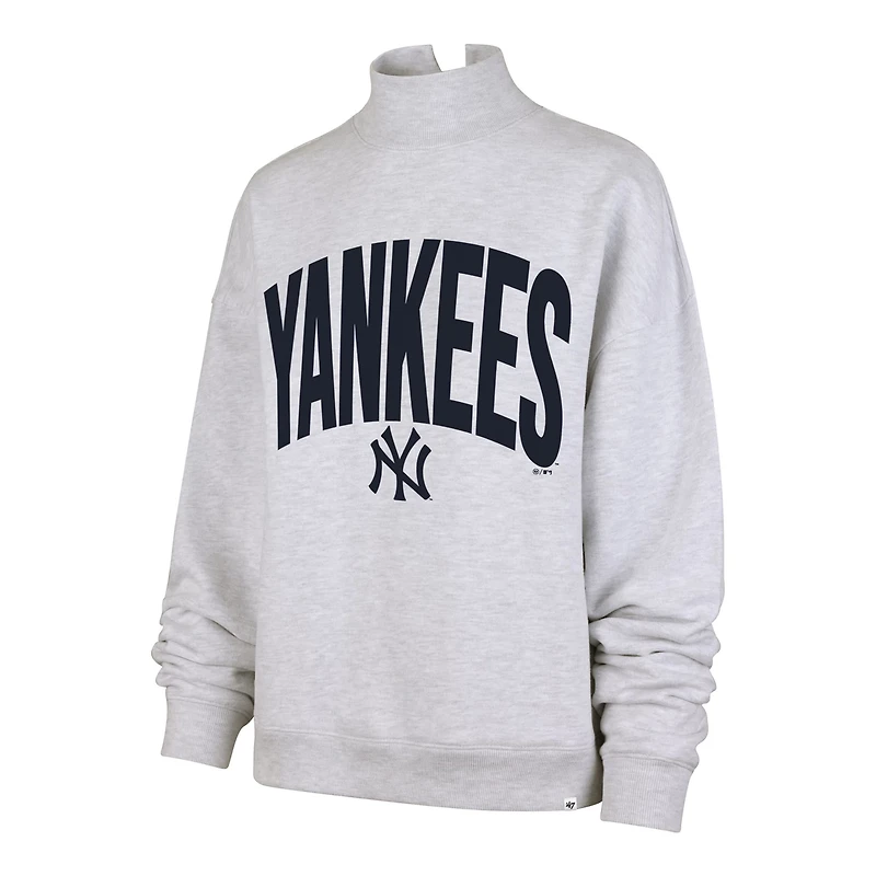 '47 New York Yankees Subtle Muse Mock Neck Sweatshirt