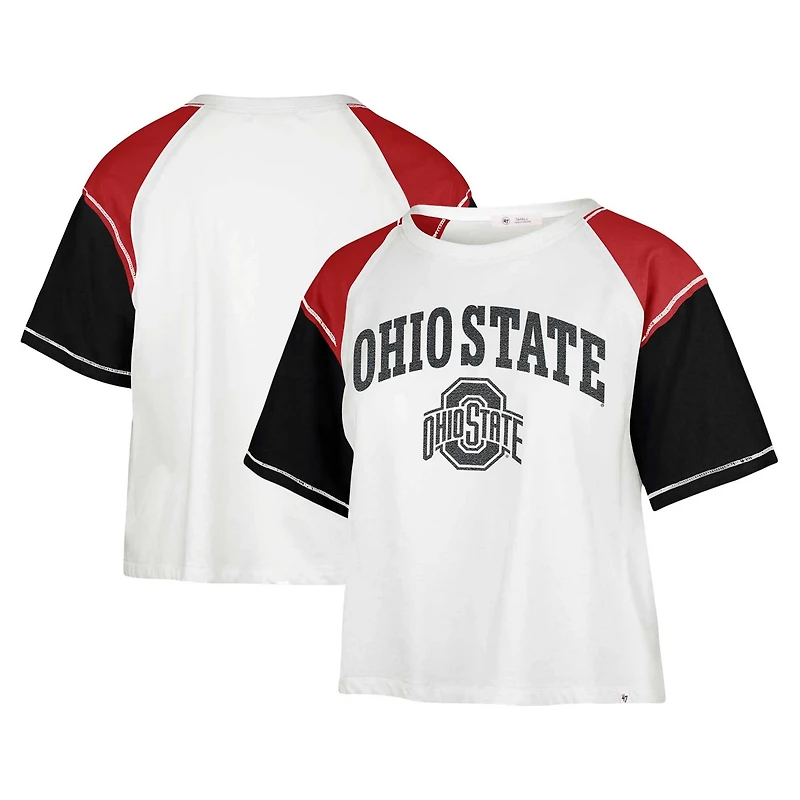 '47 Ohio State Buckeyes Serenity Gia Cropped T-Shirt