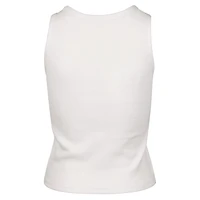 '47 Penn State Nittany Lions Micro Logo Ribbed Cropped Tank Top