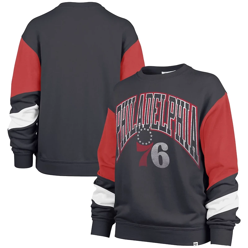 '47 Philadelphia 76ers 2023/24 City Edition Nova Crew Sweatshirt