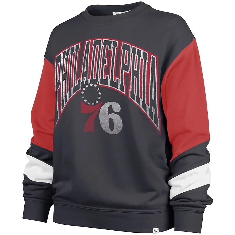 '47 Philadelphia 76ers 2023/24 City Edition Nova Crew Sweatshirt