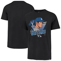 '47 Shohei Ohtani Los Angeles Dodgers Player Caricature Franklin T-Shirt