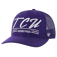 '47 TCU Horned Frogs Garner Trucker Adjustable Hat