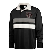 '47 Texas AM Aggies Clubhouse Knox Thames Long Sleeve Rugby Polo