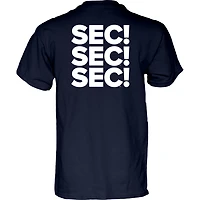 84 Auburn Tigers 2024 SEC Basketball Conference Tournament Champions Locker Room T-Shirt