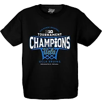 84 UCLA Bruins 2025 Big Ten Women's Basketball Conference Tournament Champions Locker Room T-Shirt