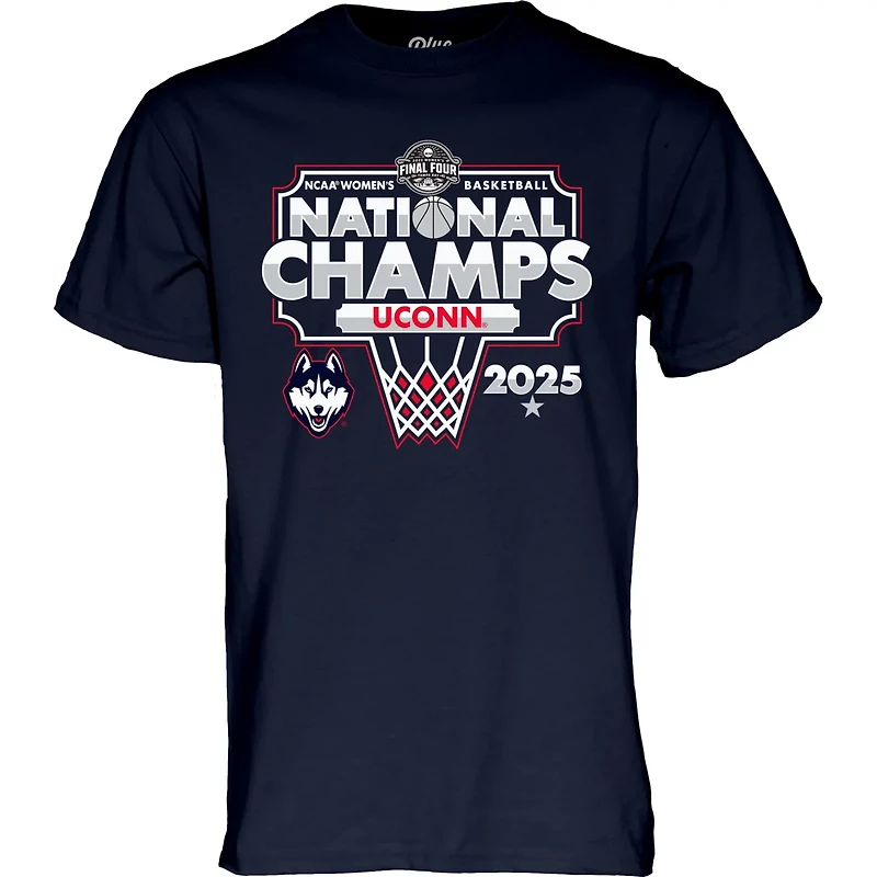 84 UConn Huskies 2025 NCAA Wo Basketball National Champions Bracket T-Shirt