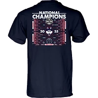 84 UConn Huskies 2025 NCAA Wo Basketball National Champions Bracket T-Shirt