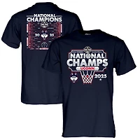 84 UConn Huskies 2025 NCAA Wo Basketball National Champions Bracket T-Shirt