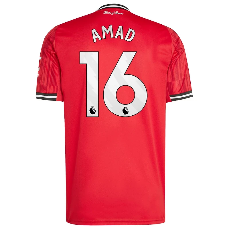 adidas Amad Diallo Manchester United Home 2025 26 Replica Player Jersey