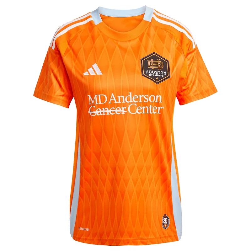 adidas Amine Bassi Houston Dynamo FC 2025 Season 20 Replica Player Jersey