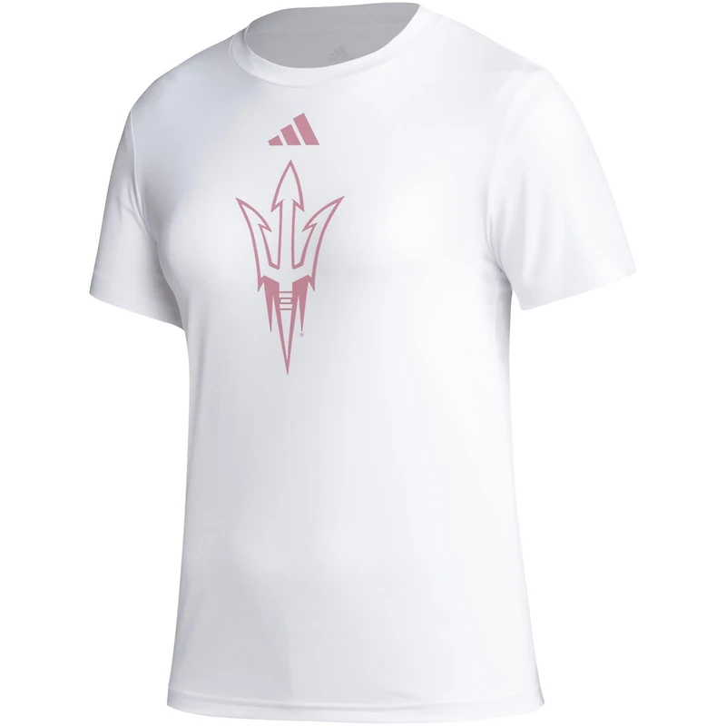 adidas Arizona State Sun Devils AEROREADY Breast Cancer Awareness Pregame T-Shirt