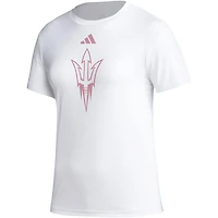 adidas Arizona State Sun Devils AEROREADY Breast Cancer Awareness Pregame T-Shirt