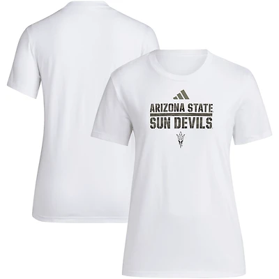 adidas Arizona State Sun Devils AEROREADY Military Appreciation Pregame T-Shirt