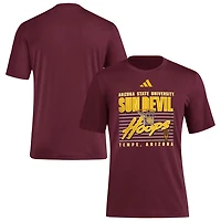 adidas Arizona State Sun Devils Locker Swish Tri-Blend T-Shirt