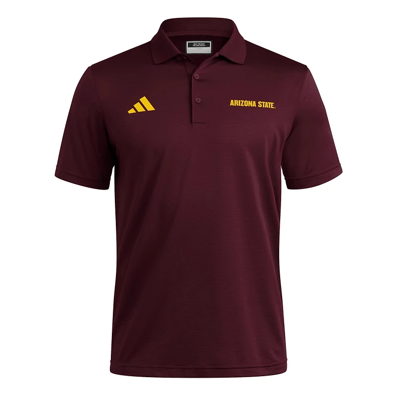 adidas Arizona State Sun Devils Ultimate 365 Ottoman Polo Shirt