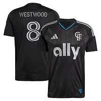 adidas Ashley Westwood Charlotte FC 2025 Fortress Kit Replica Player Jersey