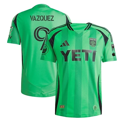 adidas Brandon Vazquez Austin FC 2025 The Heartbeat Kit Authentic Player Jersey