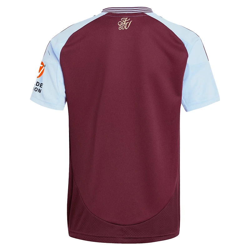 adidas Claret Aston Villa 2024 25 Home Replica Jersey