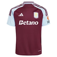 adidas Claret Aston Villa 2024 25 Home Replica Jersey